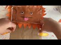 How to make a paper bag puppet