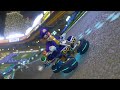 Mario Kart 8 - Awesome Banana Rebound and Lucky Finish! (Mario Kart Stadium)