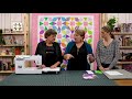 Triple Play: 3 New X's and O's Projects with Jenny Doan of Missouri Star (Video Tutorial)
