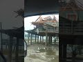 Storm Ida in Grand Isle Louisiana 10 days after landfall