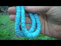 Turquoise Destruction Test with Fire