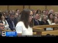 See the emotional testimony at Michelle Troconis' sentencing