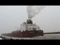 Mesabi Miner - Giant Worker Muscles the Ice Aside