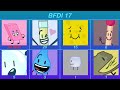 BFDI But Whoever Has The Most Lines Dies