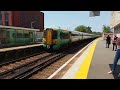 Southern Class 377 at Crawley Station