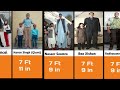 🌎 Tallest people in tha WORLD | Height Comparison