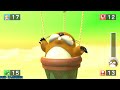 Mario Party 10 Minigames - Peach vs Toad vs Yoshi vs Toadette (Master Cpu)