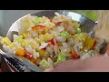 Cooking Crab Fried Rice with a twist!