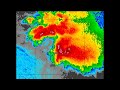 Strong Tornado in Matador: Radar Time-Lapse