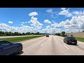 4K Florida Drive:  Port St. Lucie & Fort Pierce to Cocoa. I 95 North. Interstate 95 North