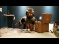 Master Chief unboxes Fallout 4