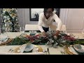 New|Holiday Tablescape Ideas| How to Create a Elegant Tablescape