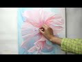 Hibiscus Flower Painting / Acrylic Painting Step by Step #222