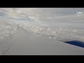 [4K] Peer through rain for a takeoff from NRT, then descend through clouds into DEN - 06APR2024