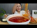 ENG) SPICY🔥 Korean Buldak Ramyun MUKBANG noodles eating asmr real sound