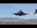MACH LOOP AMERICAN F35S AND CANADIAN HORNETS HIGH SPEED LOW FLYING  - 4K