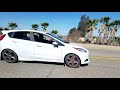 2015 ford fiesta st with plm downpipe and cp-e exhaust