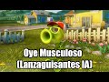 Oye Musculoso (Lanzaguisantes IA)