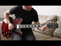 Guitarra Kaiser es335 Custom - Review home sessions (walkthrough, audio only with bluguitar amp1)
