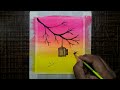 Easy watercolor painting for beginners/ simple tutorial /step by step