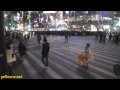 World's busiest pedestrian intersection - Shibuya Crossing - Crazy!