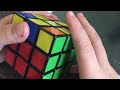 Solving a Rubik's cube time lapse