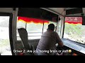 Bus Driver ANGRY and FRUSTRATED on lane violators 😡 | JKSTC Bus Struggling in Dangerous Traffic