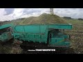 Maize harvest in extreme wet soil conditions  | Claas Jaguar 940 & Kato track dumpers | GM Damsteegt