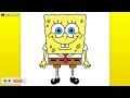 How to Draw SpongeBob SquarePants | Easy Step-by-Step