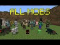 ALL MOBS vs OP BOSSES in Minecraft Mob Battle