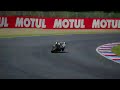 Final Lap at the Bruno Circuit Moto 2 career mode win using manual braking.