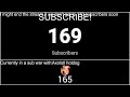 GET MY CHANNEL TO 175 SUBSCRIBERS! (LIVE SUB COUNT)
