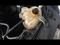 Corsa D Water Loss. Pressure Testing Cap And System