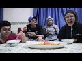 Samyang Carbonara Mukbang with sabahan cousin