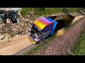 Overcome dangerous cliffs and valleys | FREIGHTLINER ARGOSY TF4 | Euro Truck Simulator 2 #ets2