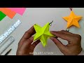 How to make 3D Star | Paper Star | Easy Craft | Decoration Ideas | 3D Star Ornament | Easy Star DIY