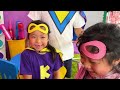 Ryan Goes to Superhero School Challenge!