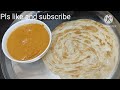 lunch menu - butter chicken with lachha paratha