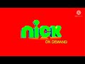 NICK ON DEMAND NUEVO LOGO EFECTS PARTE 1ORIGINAL Y REVERSA 😆