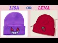 Lisa or Lena ||Sanrio Edition|| 💜💖 #lisa #lena #lisaorlena #lisaandlena #viral #trendingvideo