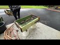 1950's Copper Filled Cabinet - Huge Copper Bricks - ASMR Metal Melting - Trash To Treasure