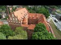 Krzyżacki Zamek Gotycki (Teutonic castle) Kętrzyn XIV w. #castle #poland #travel #drone