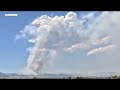 Timelapse video shows early growth of Alexander Mountain Fire