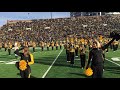 Hawkeye Marching Band performs 