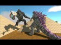 Godzilla x Kong: The journey of kong and suko! - Animal Revolt Battle Simulator