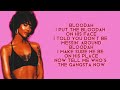 Dafina Zeqiri - Bloodah (lyrics / teksti)