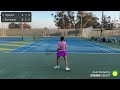 Tennis Battle of the Sexes | Chau vs Joe the Crossfitter 4.5 USTA | Rematch