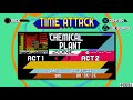 Sonic Mania Chemical Plant Act 1 Speedrun 34