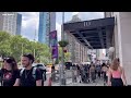 [4K]🇺🇸NYC Summer Walk🗽Saturday Vibes in New York City 🚕💖 Fishs Eddy & Greenmarket | July 2024