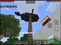 Plane crash in minecraft